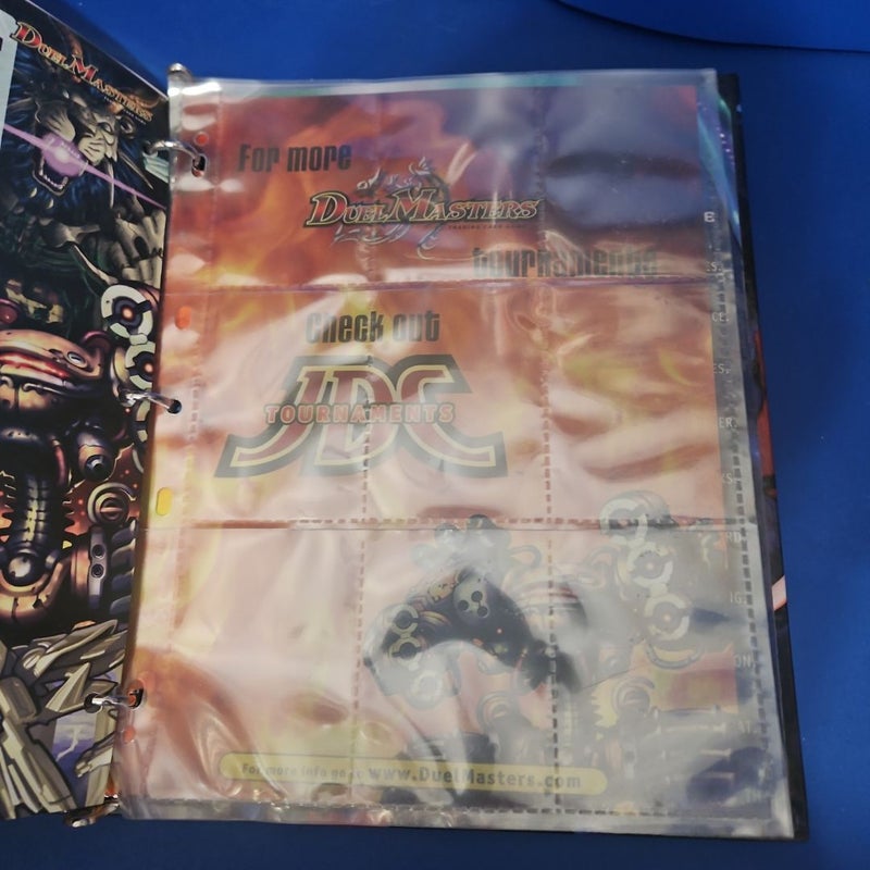 DUEL MASTERS Trading Card Game Binder