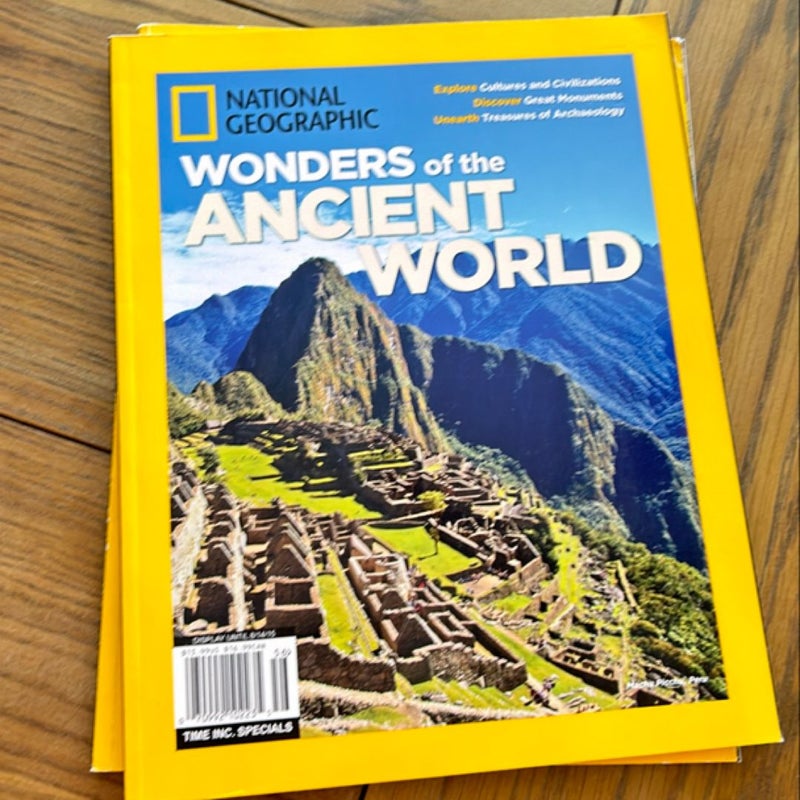 National Geographic wonders of the ancient world 