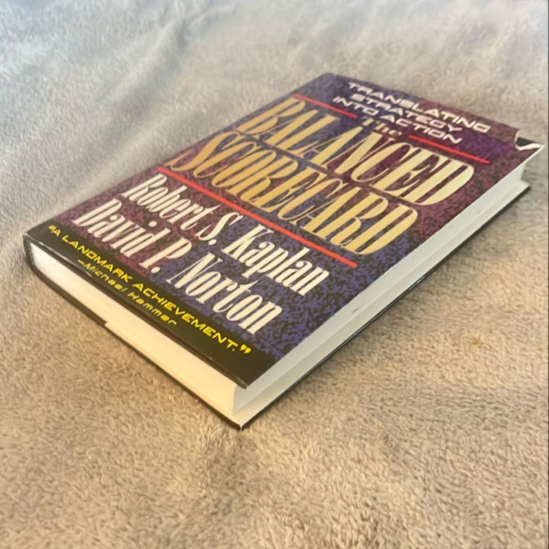 The Balanced Scorecard by Robert S. Kaplan, David P. Norton