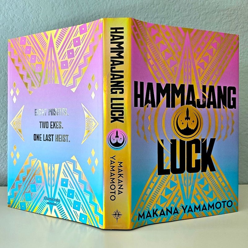 Hammajang Luck SIGNED by Makana Yamamoto Illumicrate Special Edition Endpaper Artwork NEW