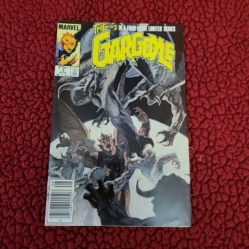 Marvel Comics The Gargoyle #3 Of 4 Miniseries August 1985