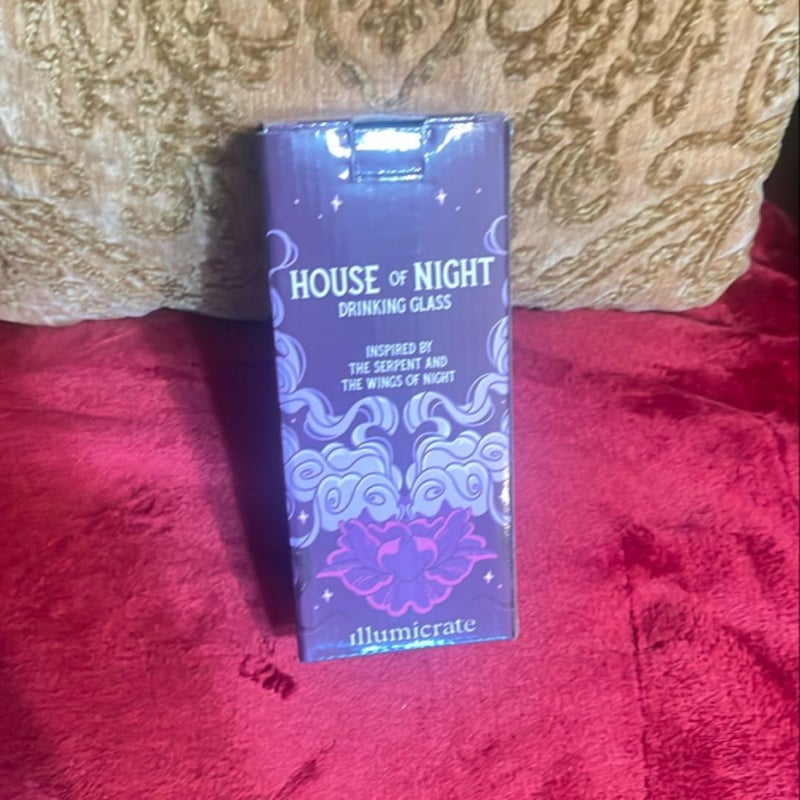 Illumicrate House of Night Drinking glass