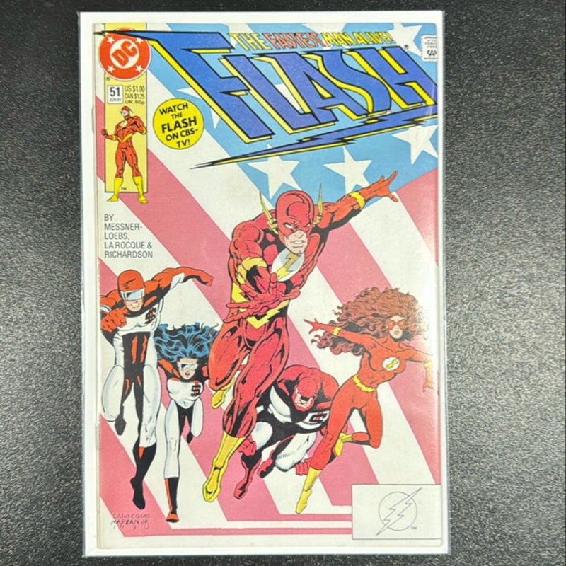 Flash # 51 June 1991 DC Comics