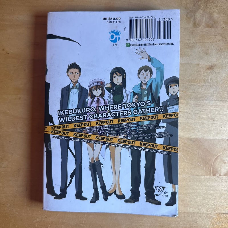 Durarara!!, Vol. 1