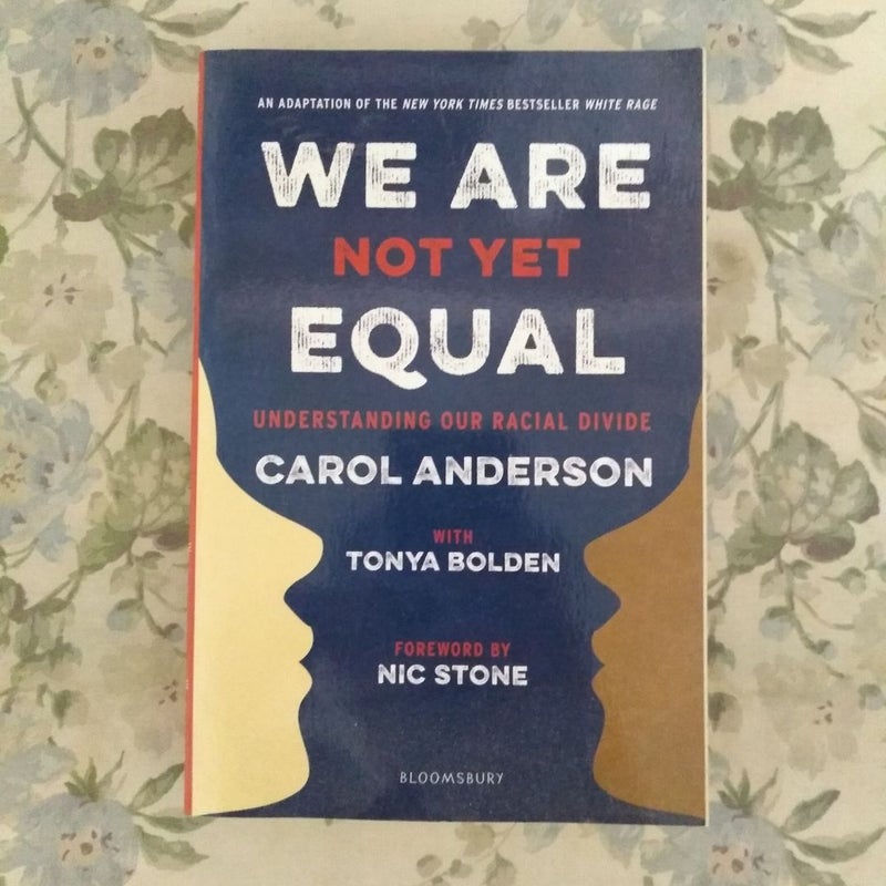 We Are Not yet Equal