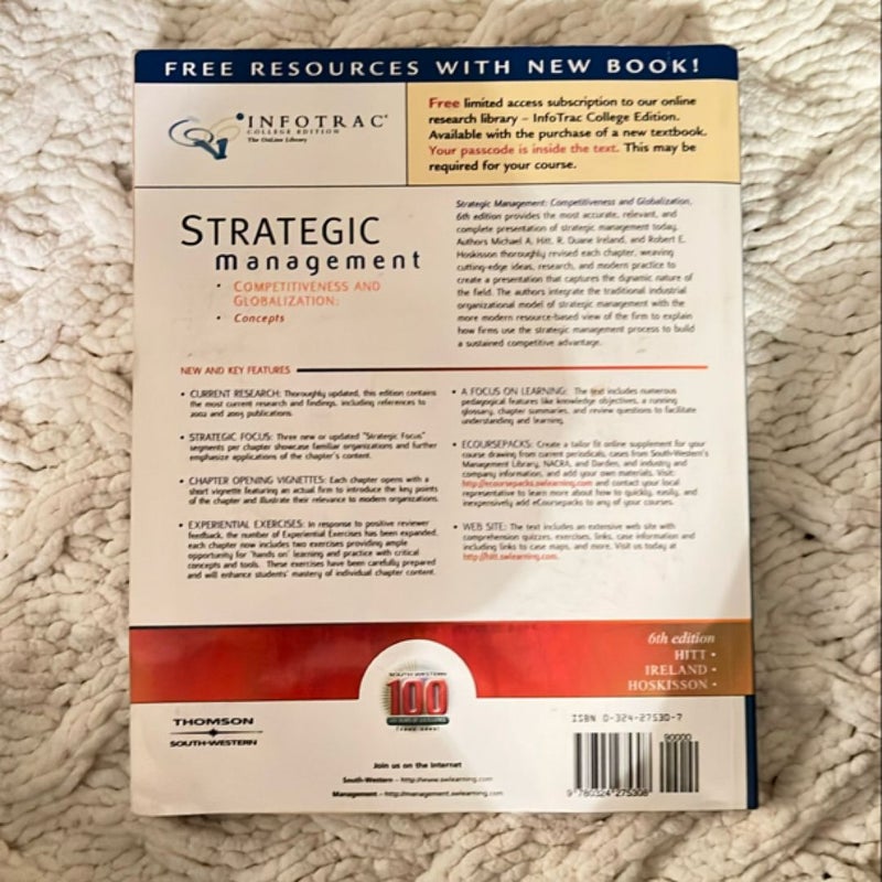 Strategic Management: Concepts