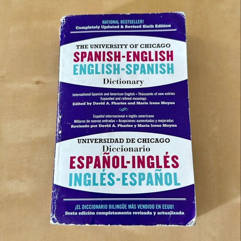 The University of Chicago Spanish-English Dictionary, 6th Edition