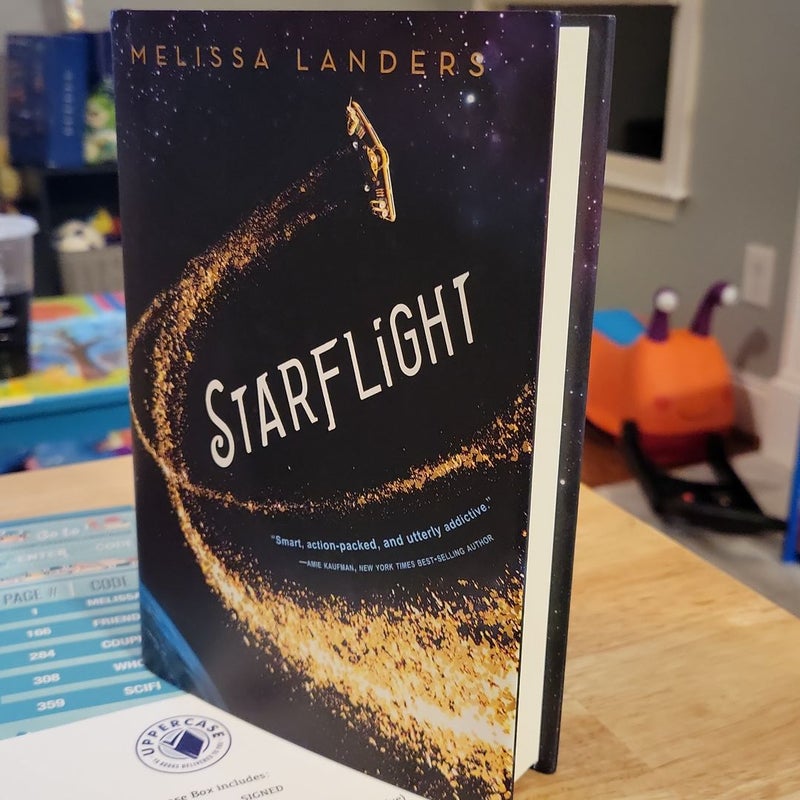 Starflight (Autographed) With Poster & Bookmark