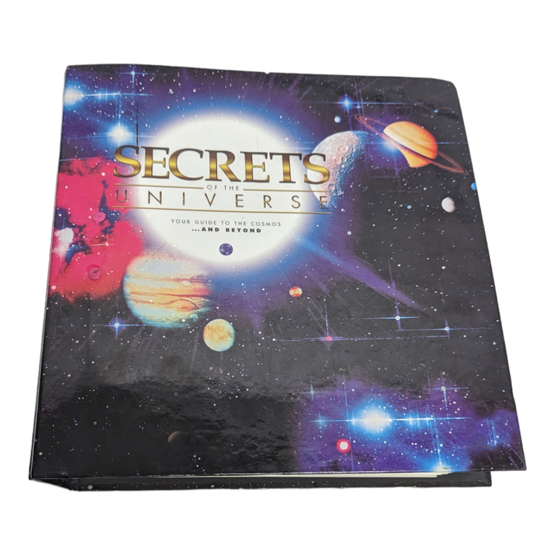 Secrets of the Universe Binder Book Category 7 And 8 Cards Space Technology