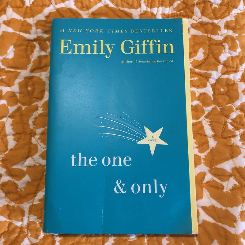 The One and Only by Emily Giffin, Paperback