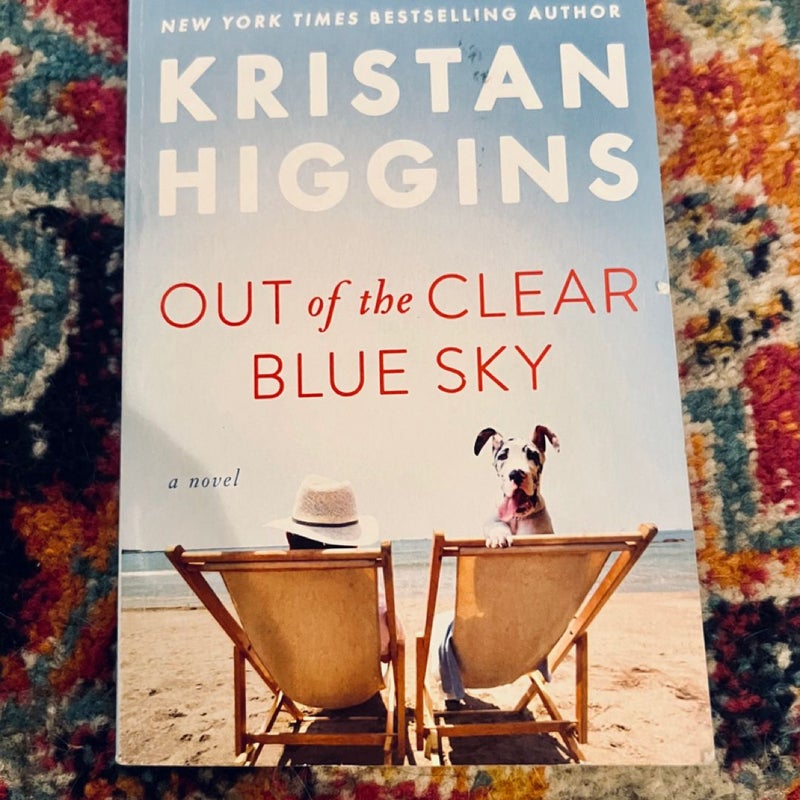 Out of the Clear Blue Sky - Paperback By Higgins, Kristan - VERY GOOD