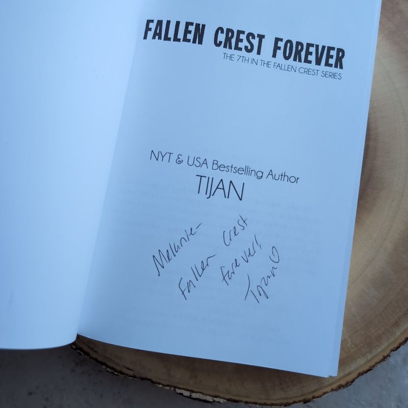 *SIGNED* Fallen Crest Forever