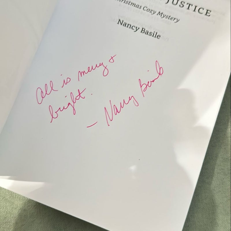 Jingle Bell Justice - Signed