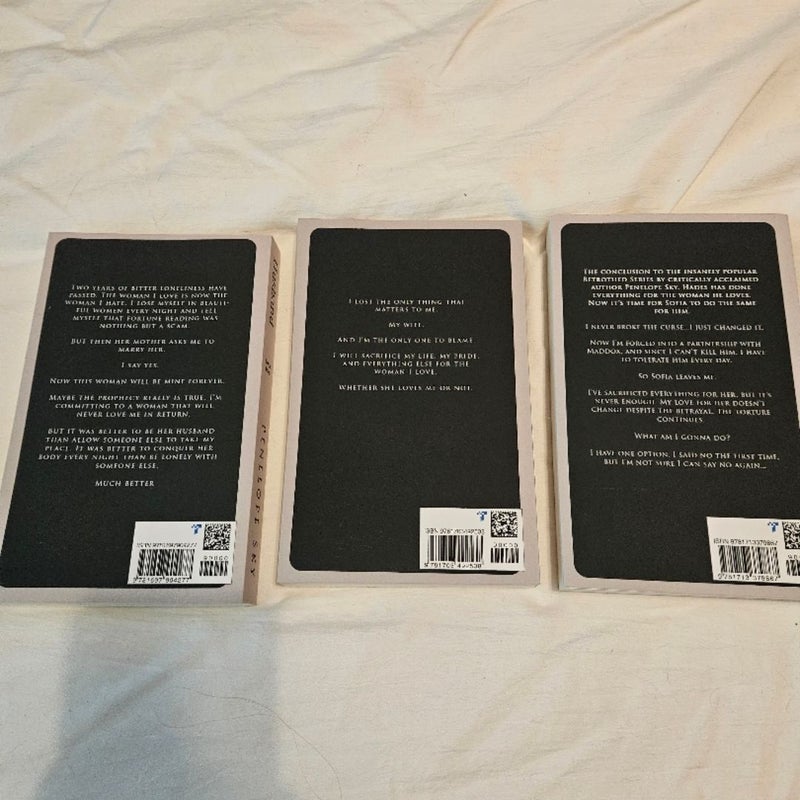 Betrothed Series Books 2-4 signed by Penelope Sky 