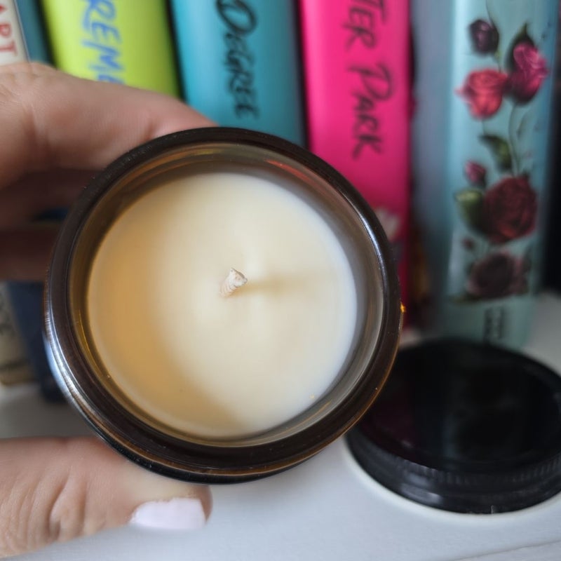 Divine Rivals Roman Kitt Bookish Candle