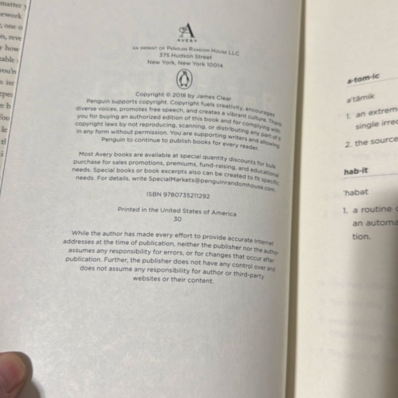 Atomic Habits