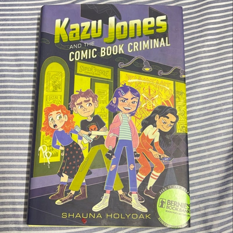 Kazu Jones and the Comic Book Criminal