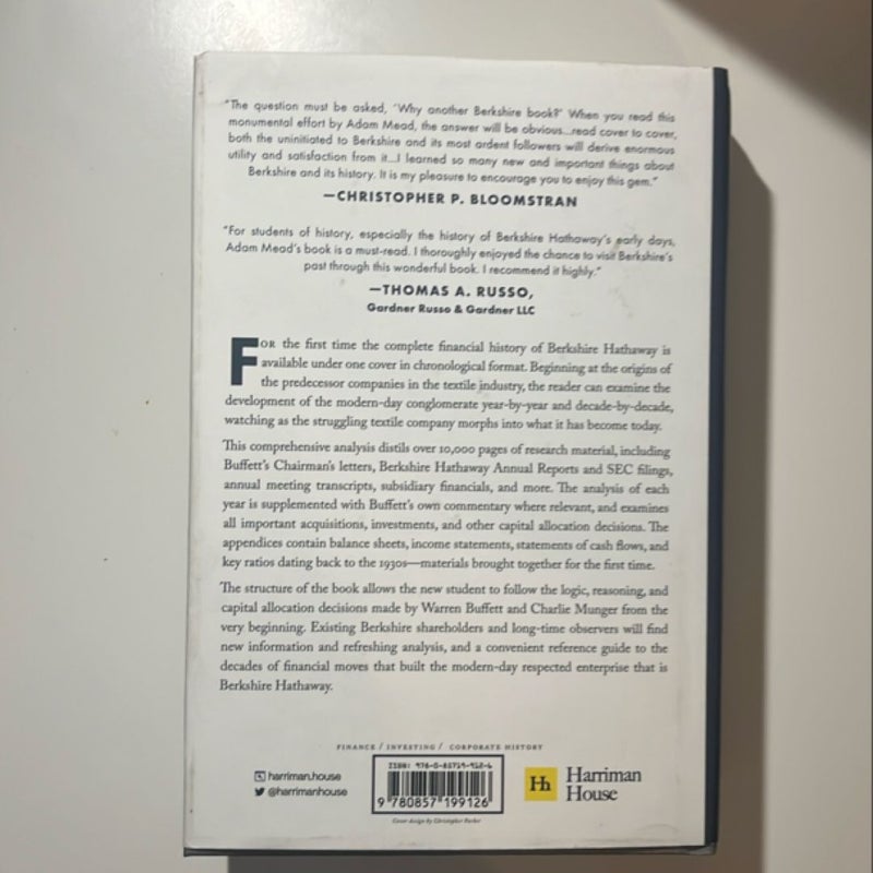The Complete Financial History of Berkshire Hathaway