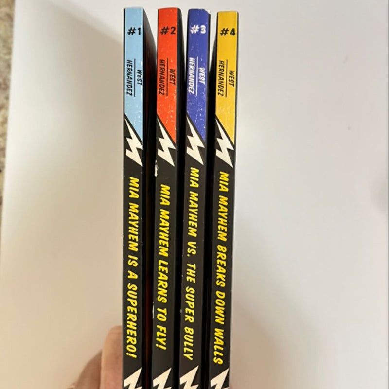 Mia Mayhem Book Collection Books 1-4