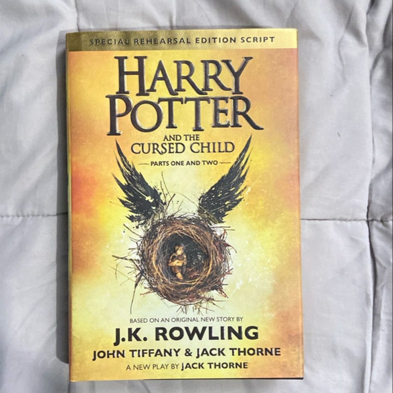 Harry Potter and the Cursed Child Parts One and Two (Special Rehearsal Edition Script)