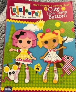 Vintage Lalaloopsy coloring book 