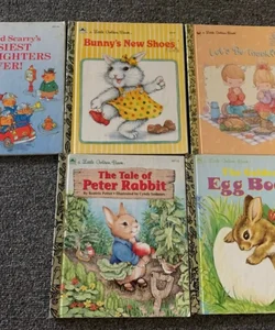 Little golden books variety set of 5