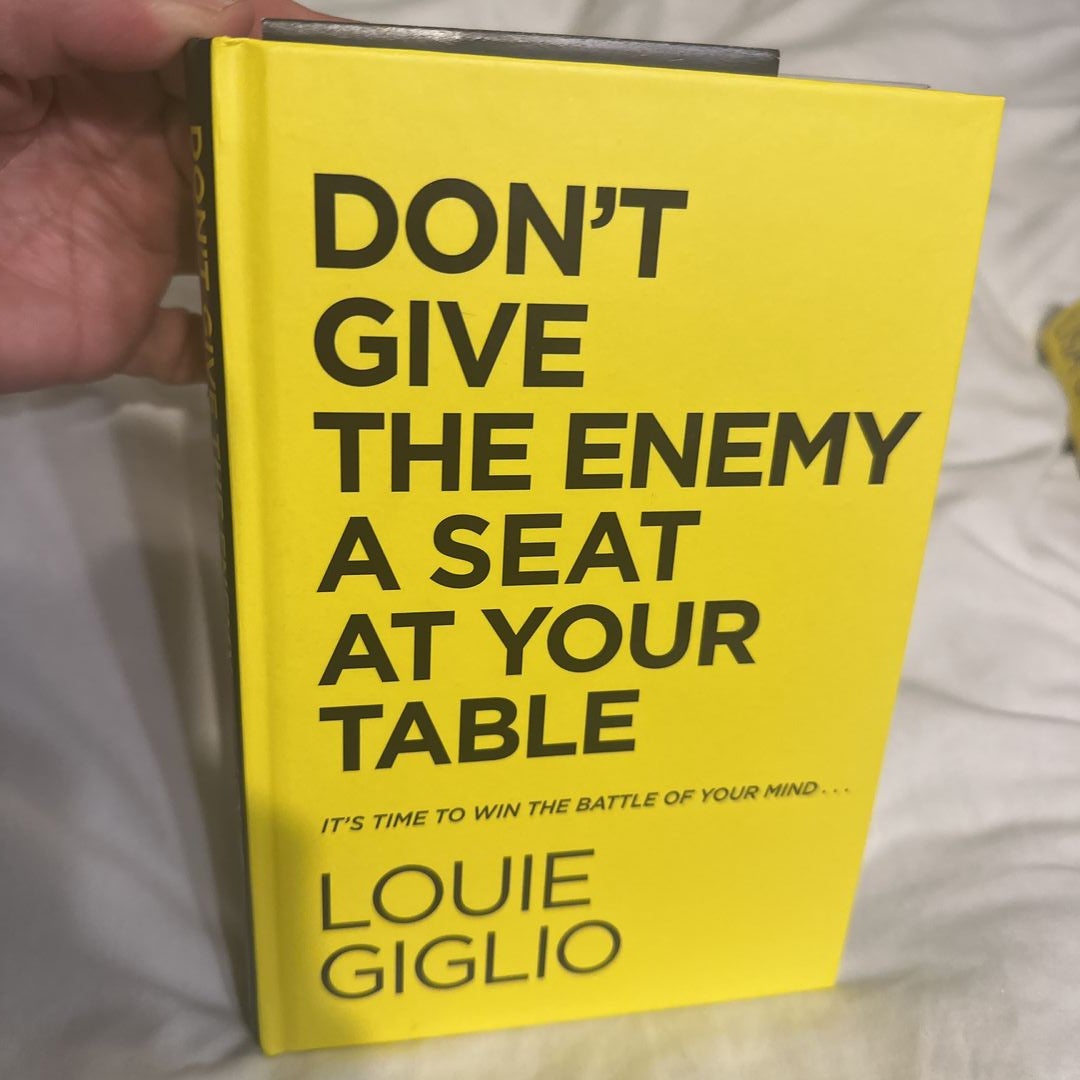 Don't Give the Enemy a Seat at Your Table