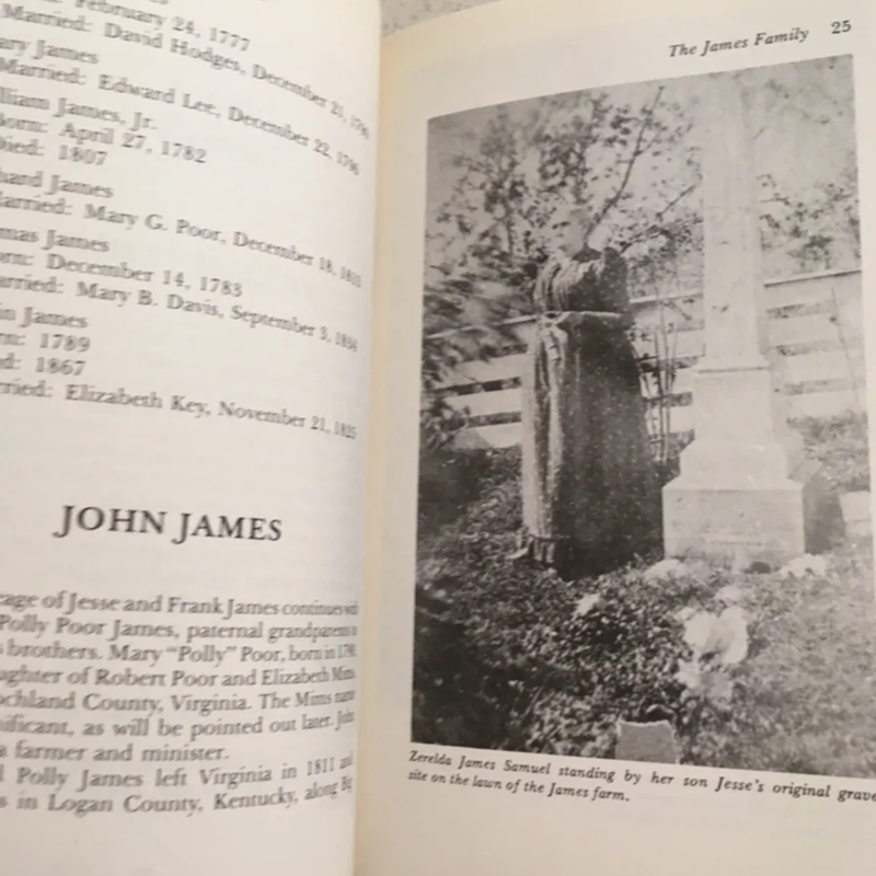 Jesse and Frank James : The Family History 