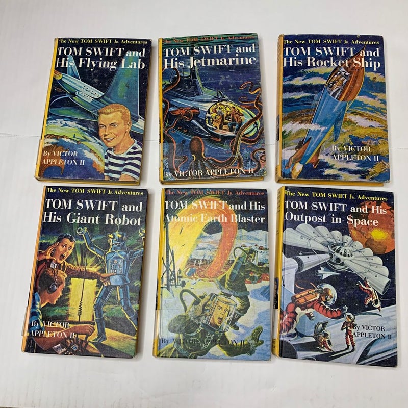 Tom Swift Jr Adventures Books 1-6