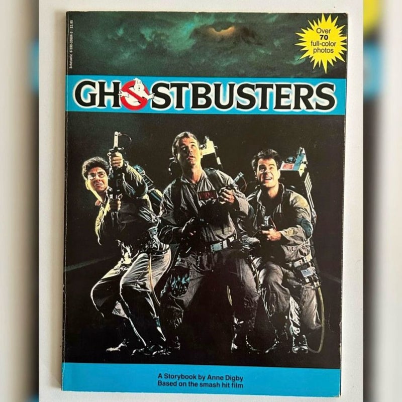 Vintage 1984 1st Edition Ghostbusters Storybook by Anne Digby - Full Color Softcover