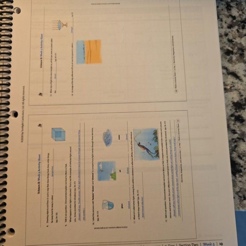 Sonlight Science Instructor Guide Core E 5-day