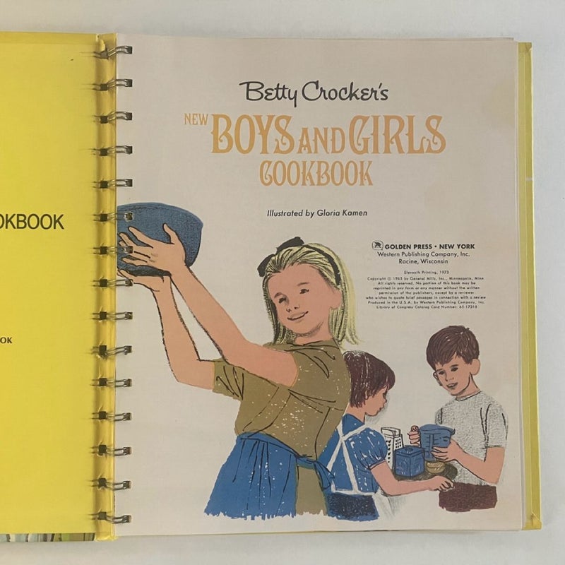 Betty Crocker’s New Boys and Girls Cookbook  