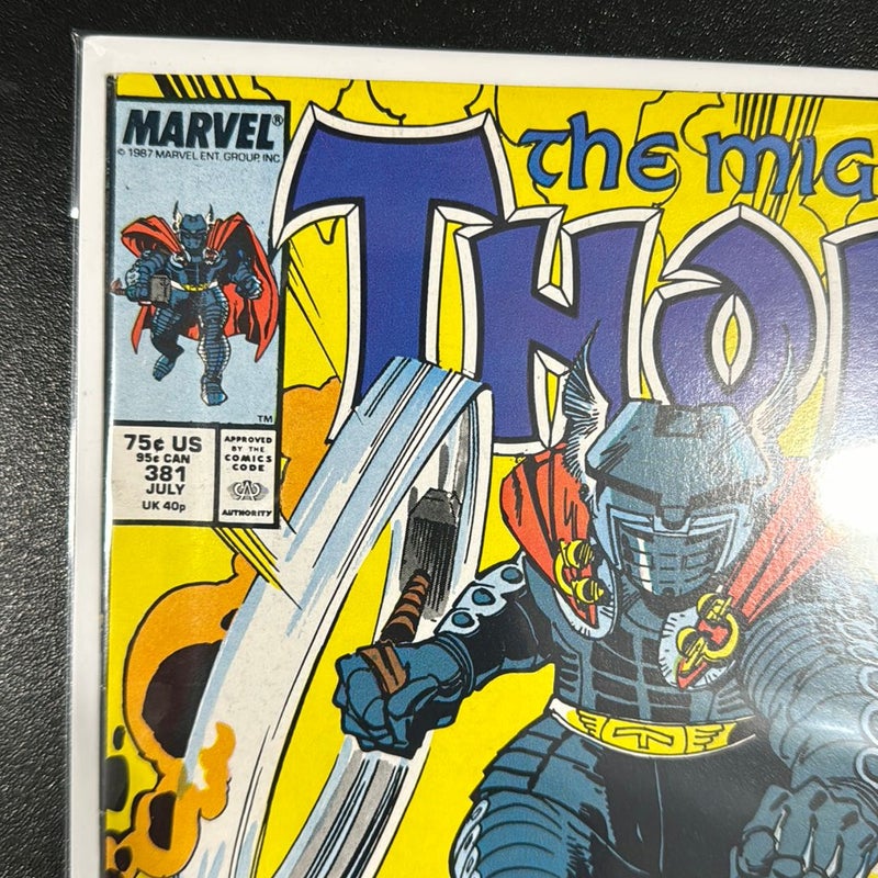 The Mighty Thor # 381 July 1987 from Marvel Comics