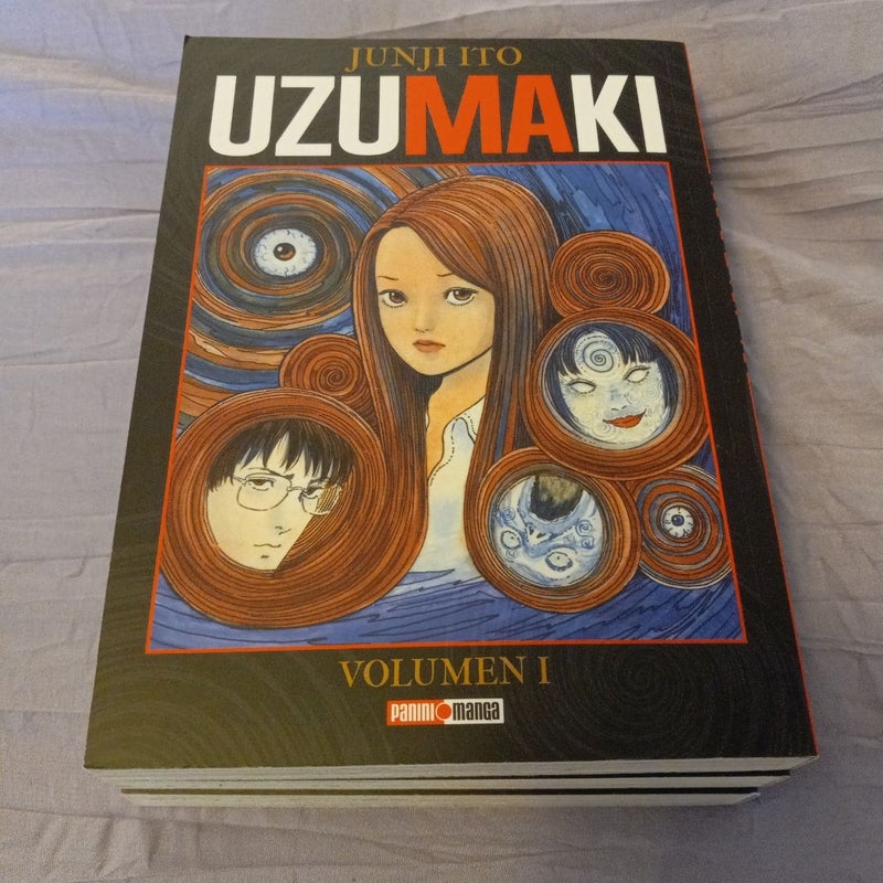 Uzumaki complete series volume 1-3 (en Español) 