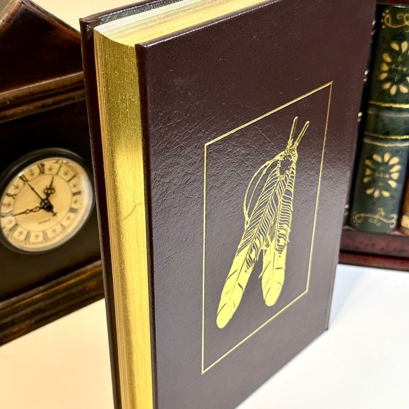 Easton Press Leather  Classics “The Last Of The Mohicans”  by James F. Cooper Collector’s Edition. 100 Greatest Books Ever Written in Excellent Condition
