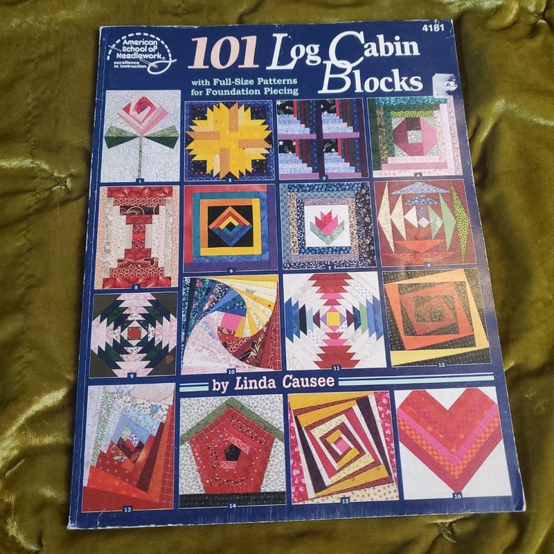 101 Log Cabin Blocks