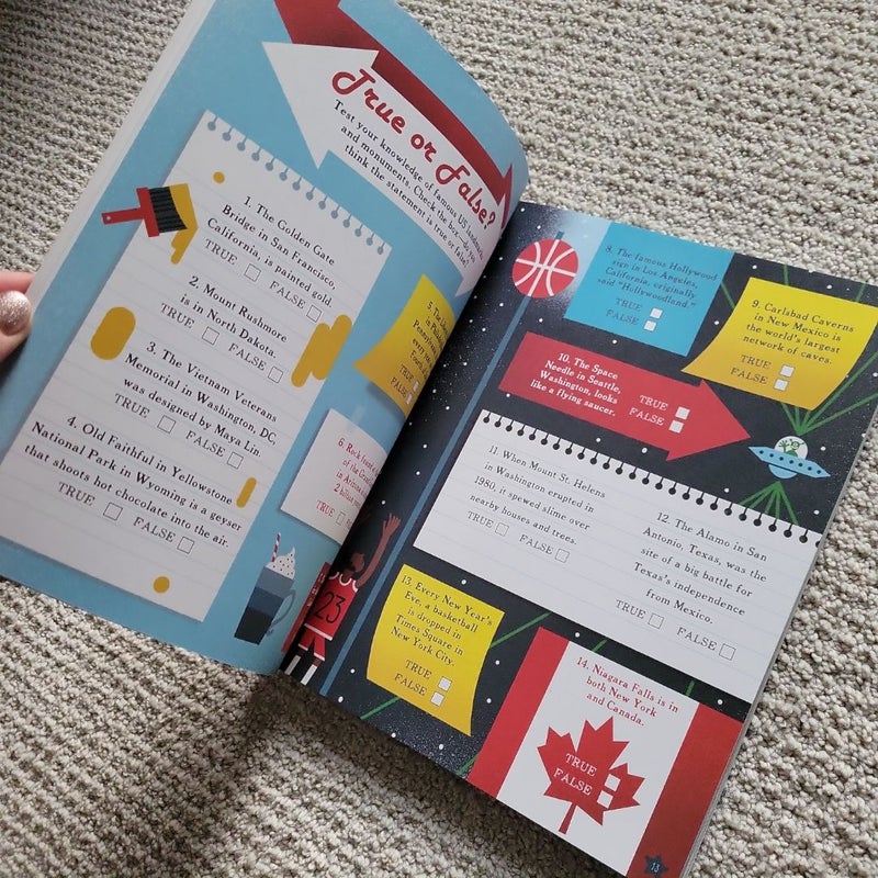 Across the USA Activity Book