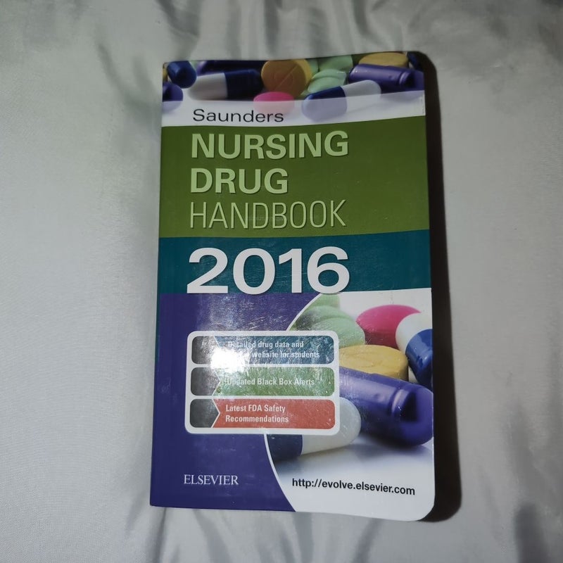 Saunders Nursing Drug Handbook 2016