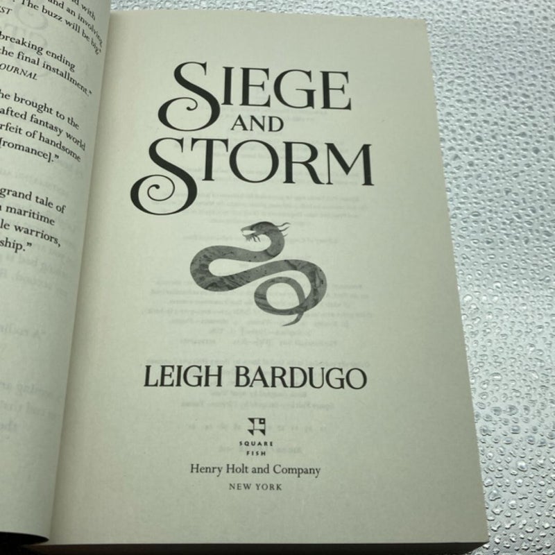 Siege and Storm
