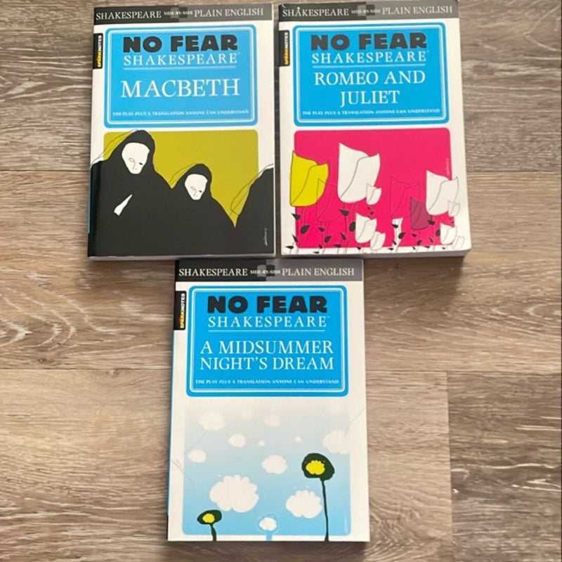 No fear Shakespeare books