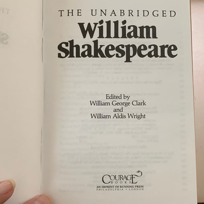 The Unabridged William Shakespeare 