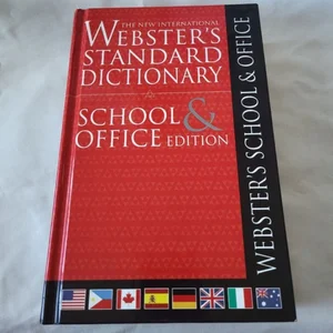 WEBSTERS STAN DICT SCH and OFFICE
