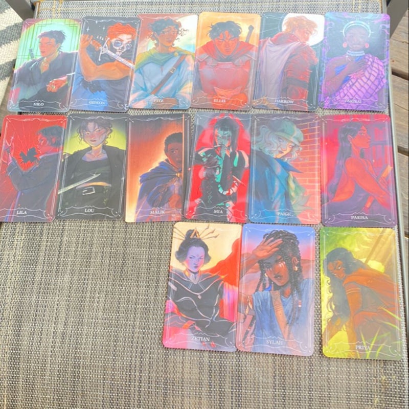 PURPLE- character cards (see description for individual purchase)