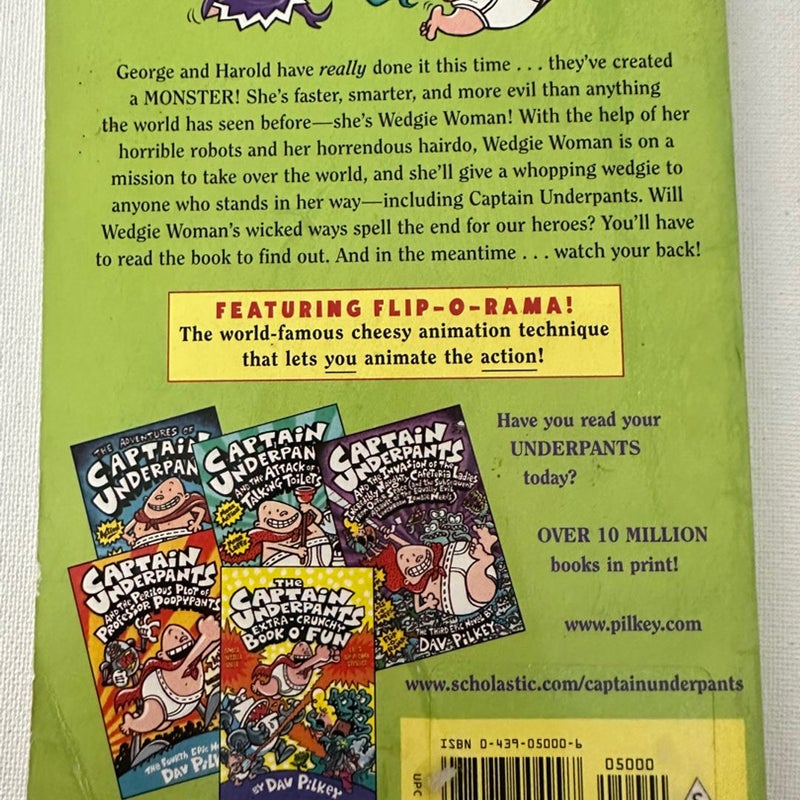 Wrath of the Wicked Wedgie Woman by Dav Pilkey, Paperback