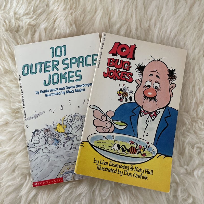 101 Bug Jokes & 101 Outer Space Jokes Bundle