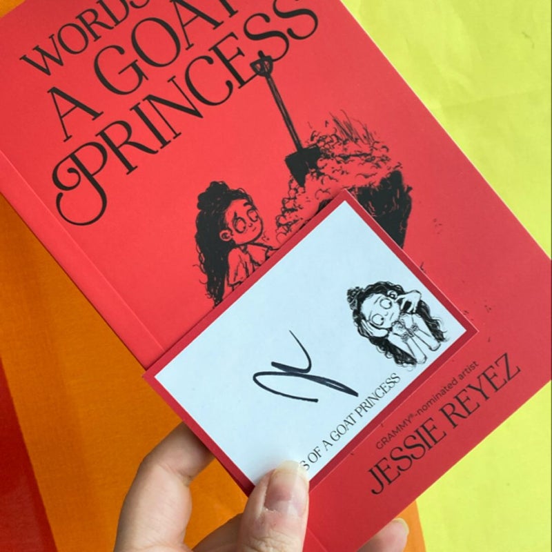 Words of a Goat Princess (signed bookplate!)