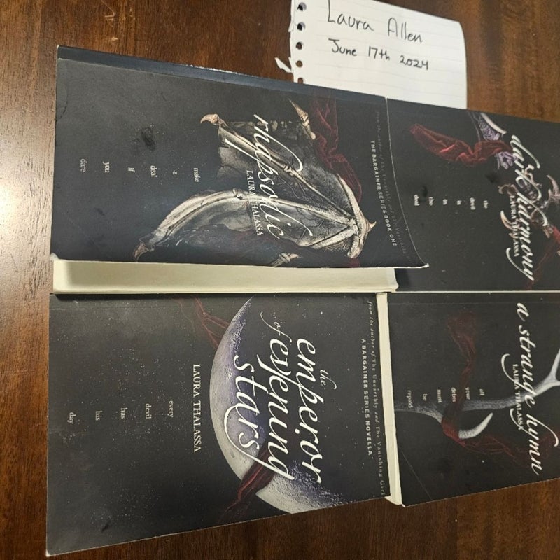 The bargainer Series OOP signed edition 