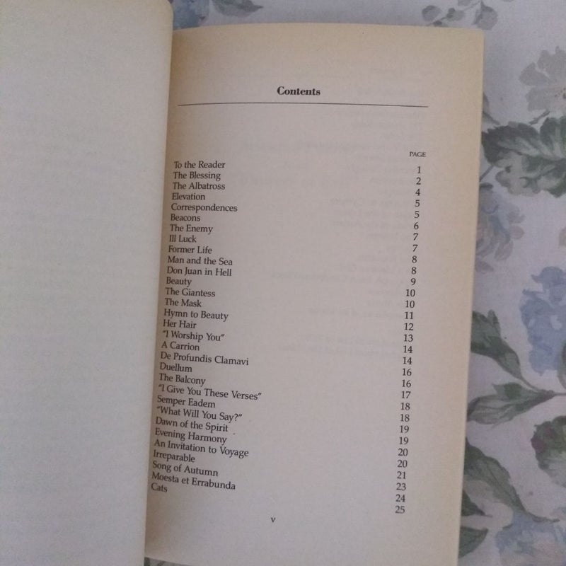 Selected Poems from Flowers of Evil