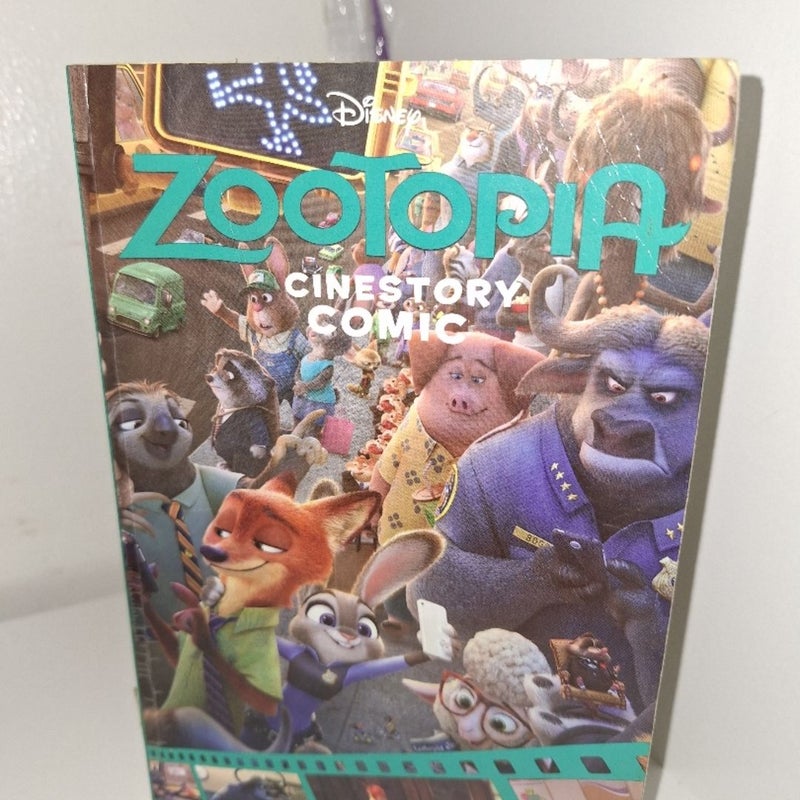 Disney Zootopia Cinestory Comic