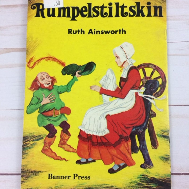 Rumpelstiltskin 1979 Ruth Ainsworth Banner Press Vintage Children's Book